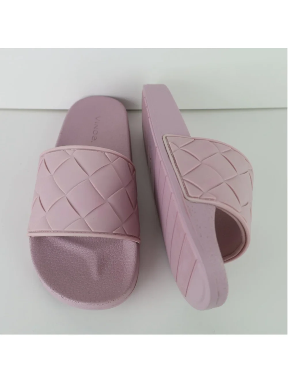 Vince Women's Watley Slide Sandals Light Purple 8- 0443